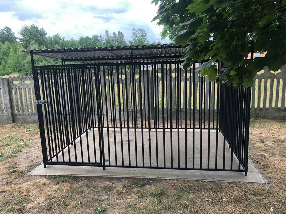 Duży solidny kojec dla psa boks klatka zagroda. Szybka rejestracja.