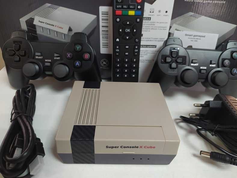 Приставка Console X CUBE 90000 игр PSP Play Station 1 Nintendo Денди