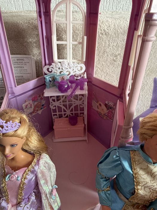 Barbie roszpunka z akcesoriami