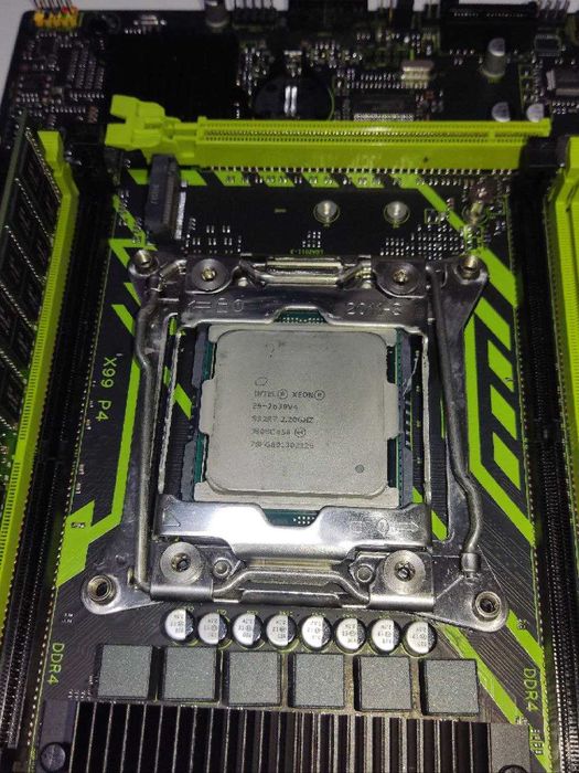 X99 INTEL XEON e5 2630 v4 материнская плата