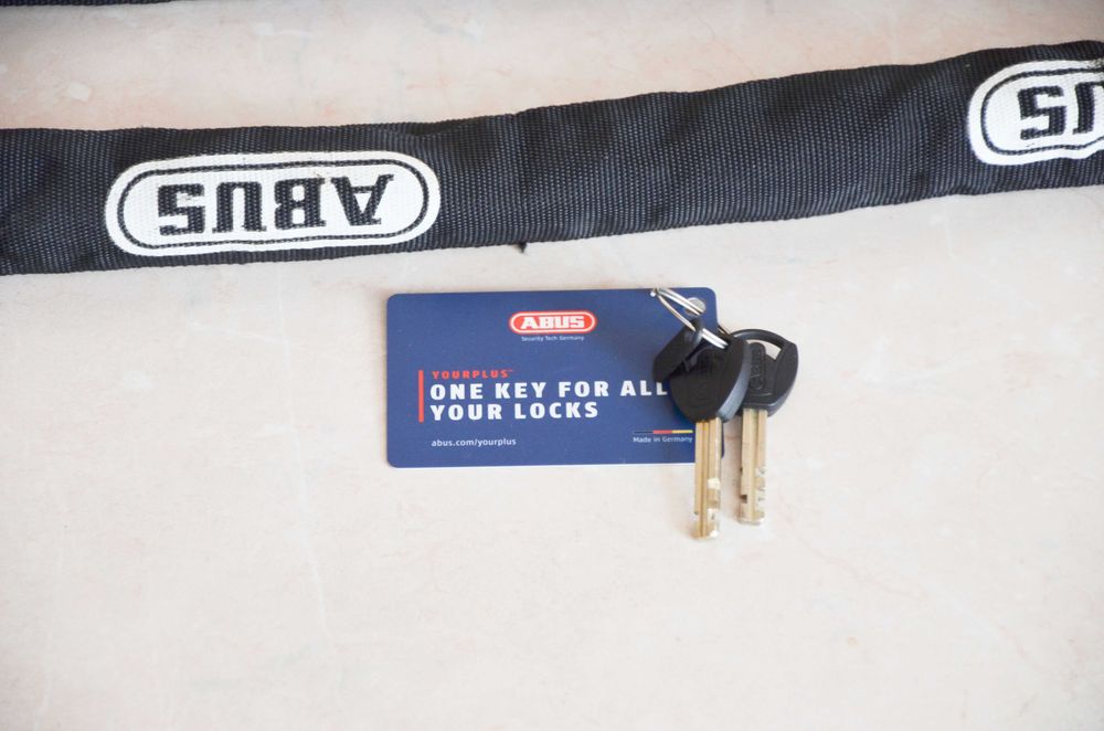 Замок (цепь) ABUS 9808/140 Black