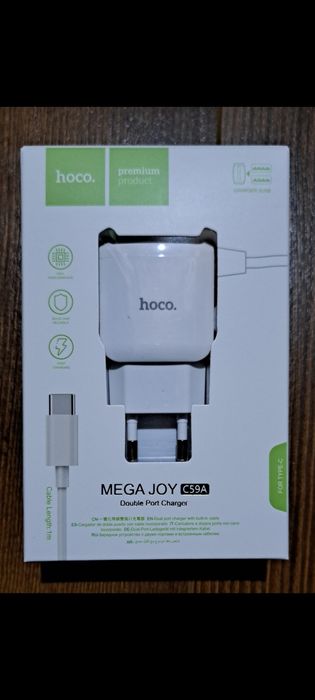 Зарядний пристрій C59A hoco type-C