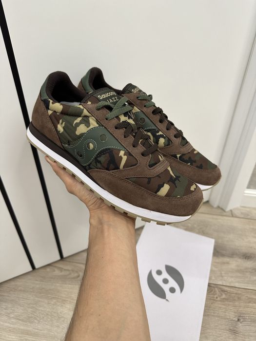 Кроссовки Saucony Jazz Camo Military