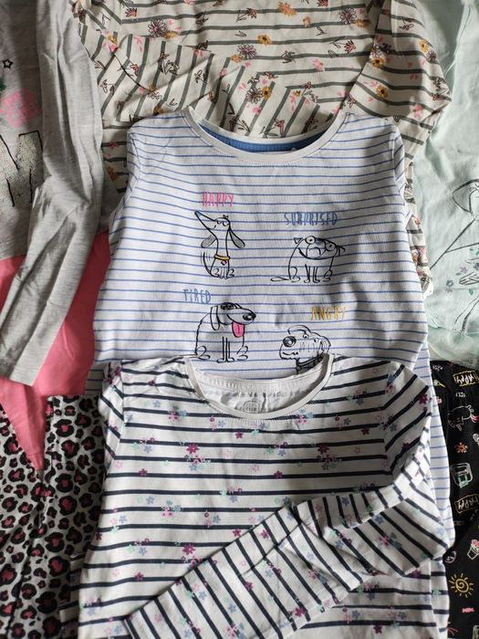 Zestaw ubranek dla dziewczynki 134-140