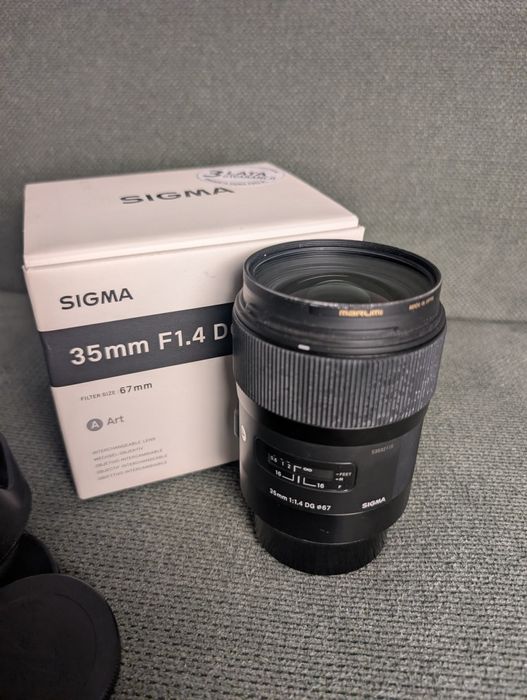 Sigma 35mm f/1.4 Art (Sony E) - Z Filtrem UV!