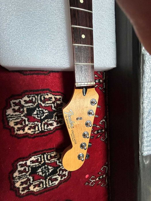 Fender Stratocaster MIM 1992 MN2 Olympic White / Early Ensenada / 3,3 kg