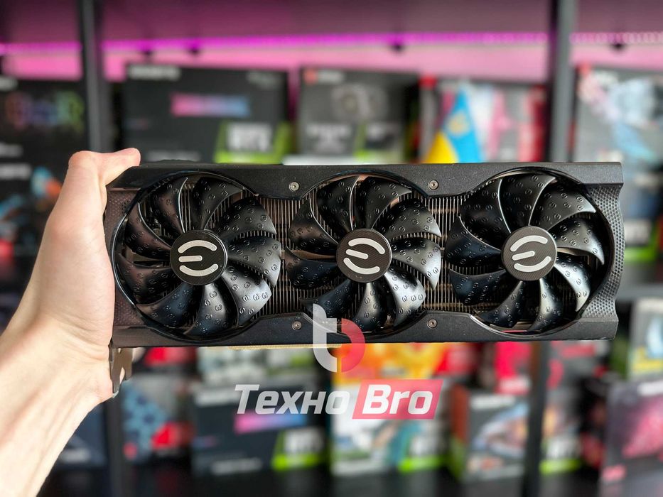 Гарантія! RTX 3070 8GB EVGA XC3 Ultra Gaming Ігрова відеокарта для ПК ТехноБро