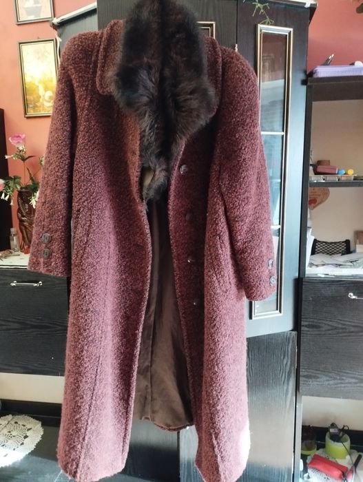 Płaszcz damski ciepły długi