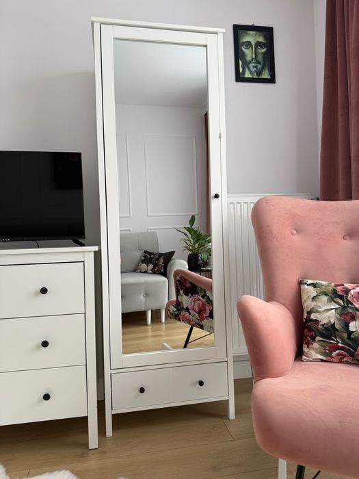 Fotel bujany łososiowy