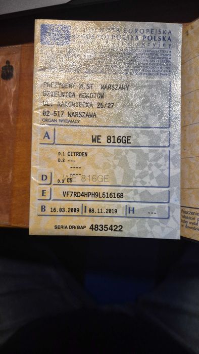 Citroën C5 2.2 HDi 163 KM Manual | Sedan | Klimatyzacja