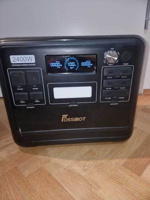 Fossibot F2400, 2048 Wh, moc 2,4 kW