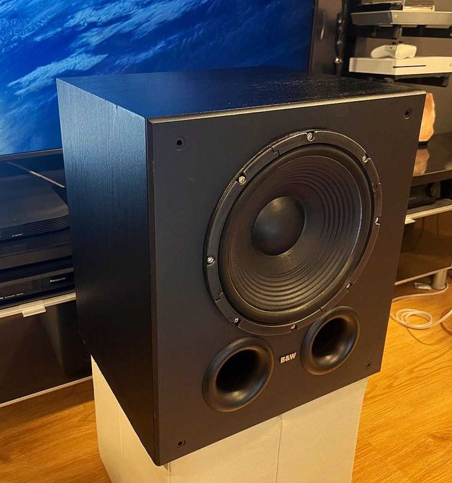 Subwoofer B&W AS6 c/ novo duplo flowport ( cxa 24 kgs!)