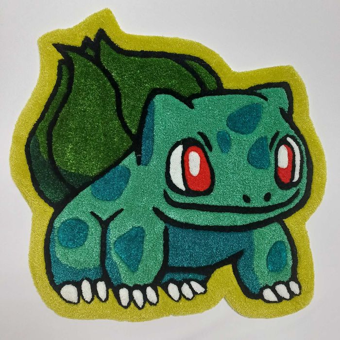Tapete personalizado e confortável tema Bulbasaur