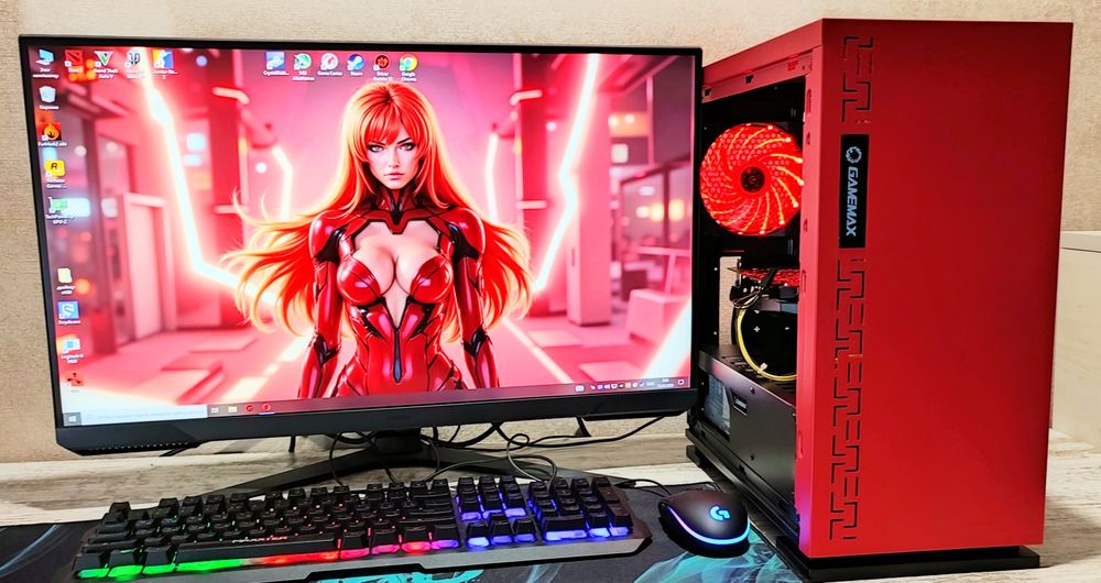 Игровой ПК GTX1060 rust cs2 dota fortnite wot gtaV