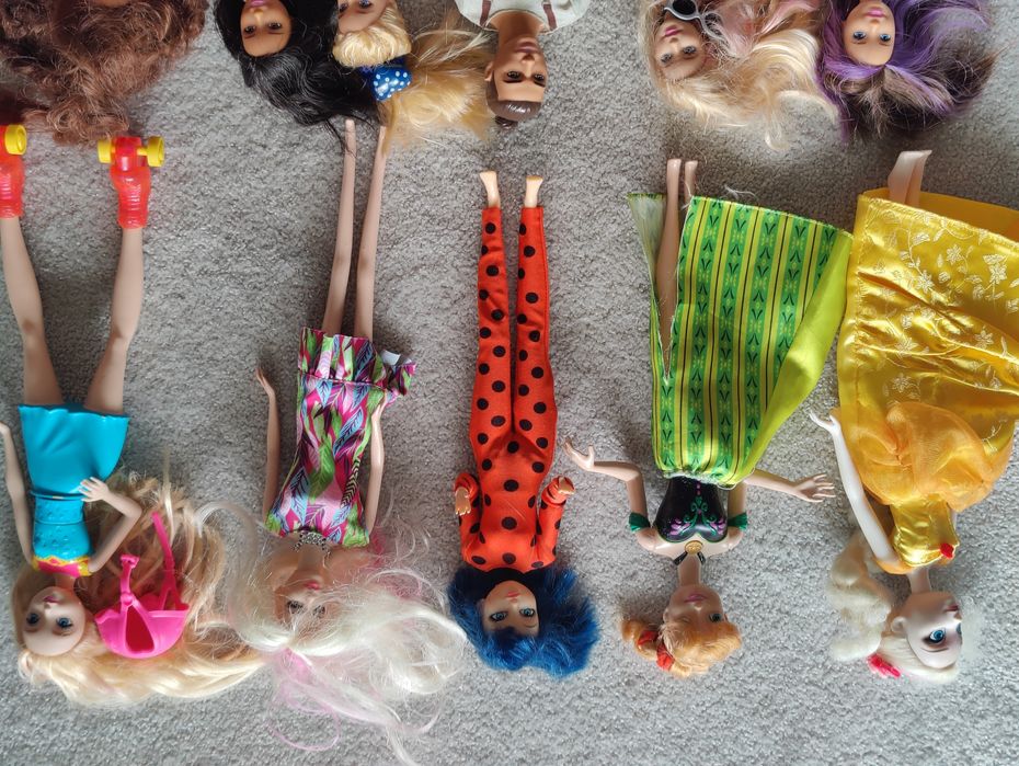 Lalki Barbie ELSA Anna Biedronka Ken