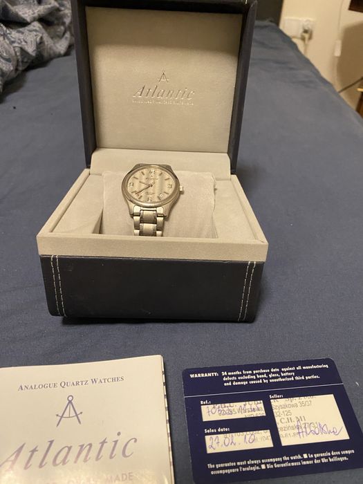 Atlantic Seahunter 50m/165ft 7035 titanium sapphire cristal 5 ATM