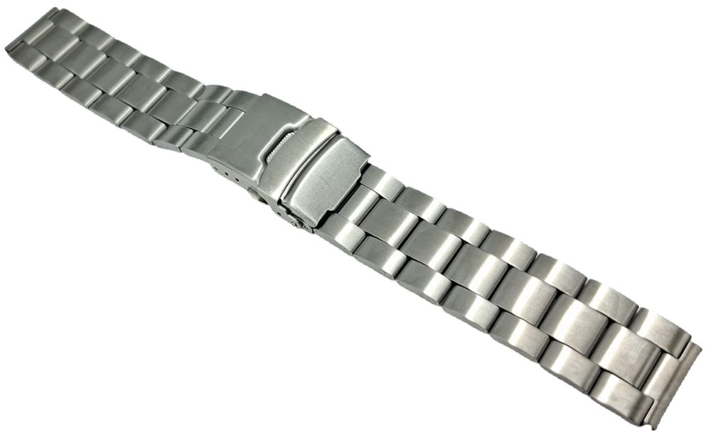 Nowa Bransoleta bransoletka do zegarka elegancka 18 mm stal nierdzewna