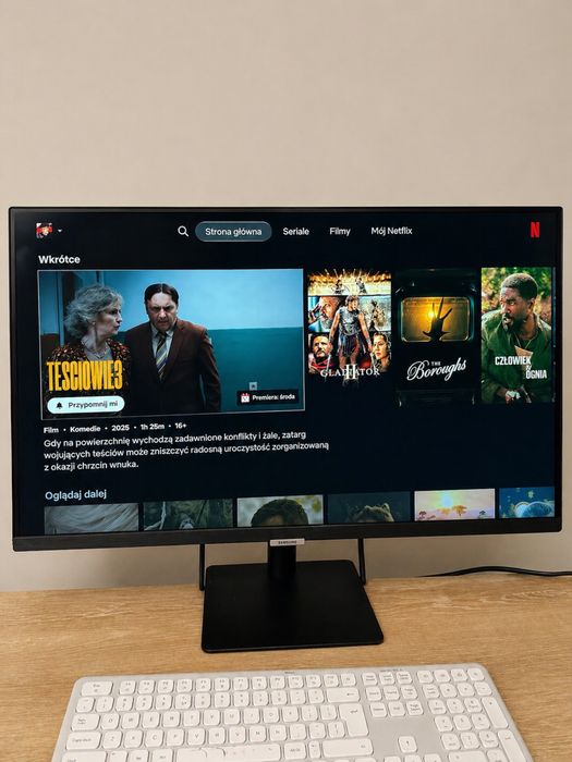 Monitor SAMSUNG Smart M7 32 cale 4K netflix JAK NOWY