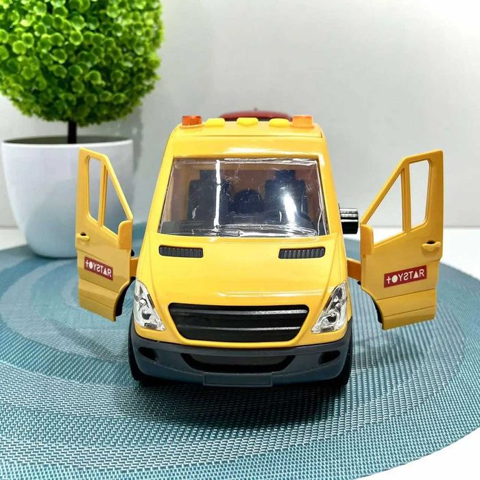 Спецтехніка Евакуатор інерція звуки підсвічування  Жовтий (666-66 P)