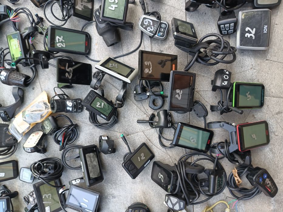 Електровелосипед дісплей екран пульт компьютер