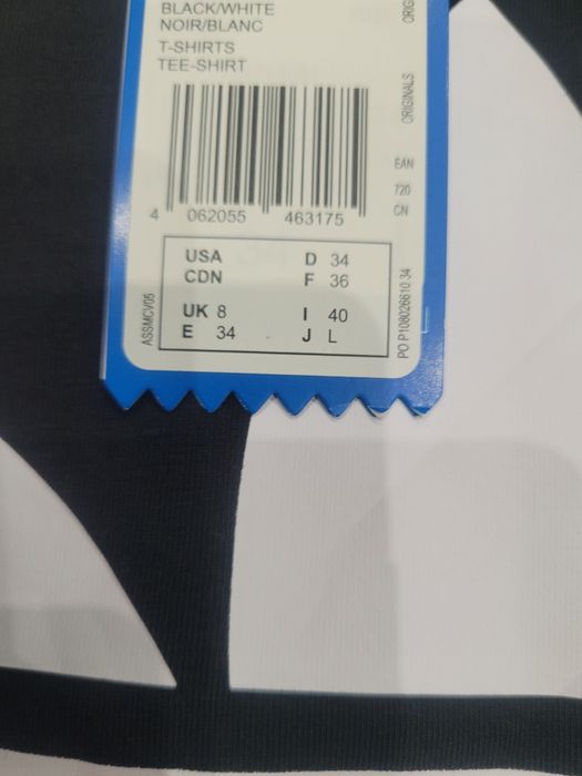 Koszulka damska Adidas XS czarna