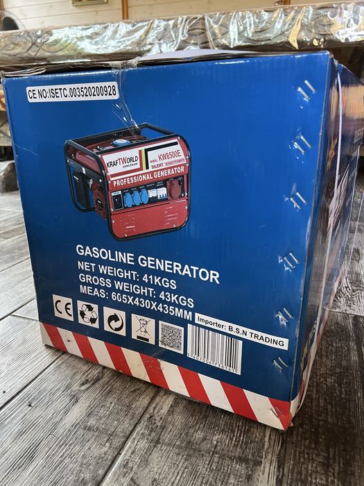 Генератор Крафт 8500 Бельгія 4.2 квт