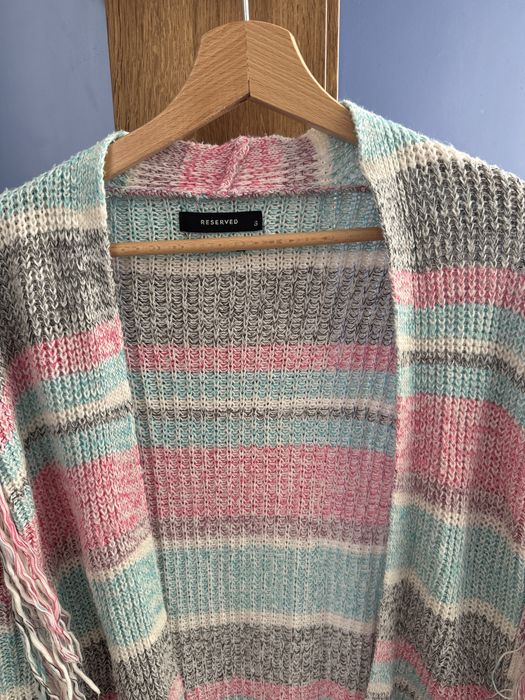 Kardigran długi kolorowy