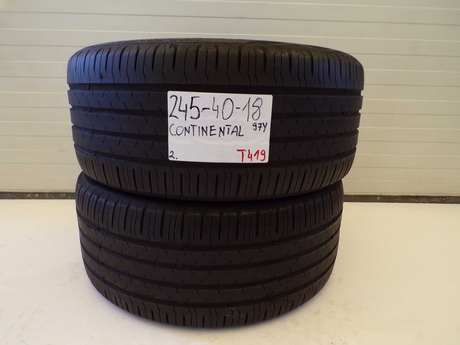 opony letnie continental eco contact 6  245 40 R18  97y  MO