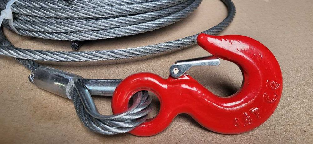 Стальной трос 11мм с крюком для МТМ