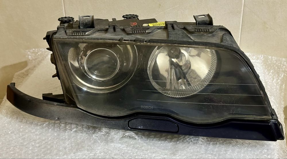 Farol xenon direito Bmw E46 Sedan + E46 Touring 1998 a 2001
