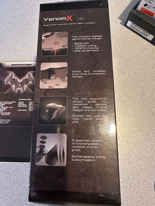 VenomX supreme mouse controller combo