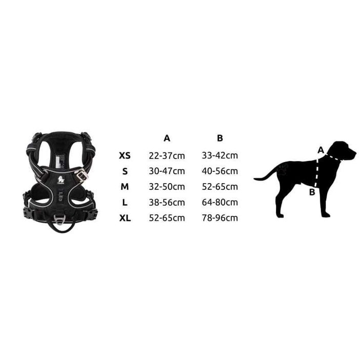 Szelki dla psa Truelove Front Line Premium M czarne