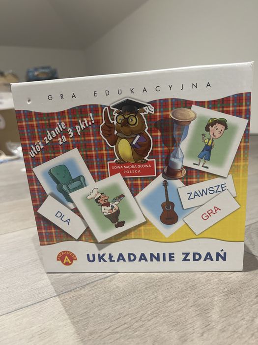Układanie Zdań gra edukacyjna Sowa