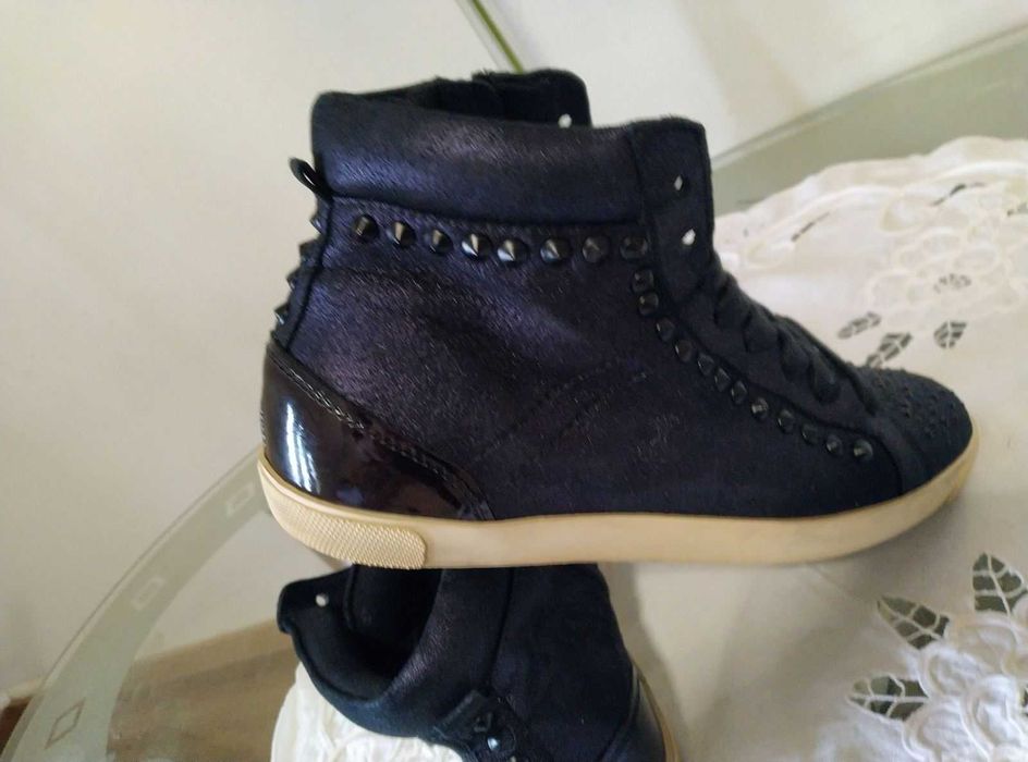 Ботинки Kennel&Schmenger, ботильоны с камнями Swarovski, кожа р.38