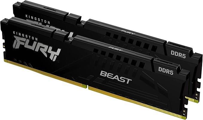Kingston FURY Beast Black DDR5 64GB (2x32GB) 5600MT/s CL40 DIMM