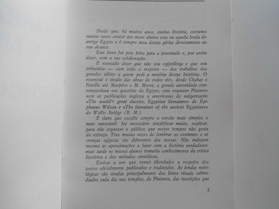 Narrativas e Lendas do antigo Egipto de Marguerite Divin