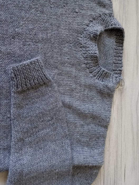 Ręcznie robiony sweter L/XL