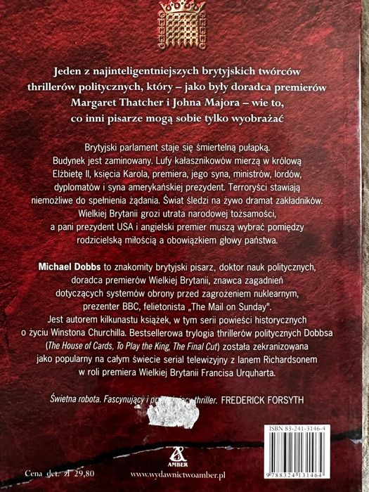 Dzień Lordów. Michael Dobbs