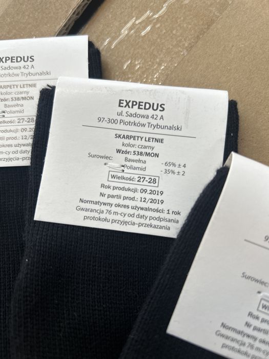 Skarpety letnie Nowe cena za komplet 5 par