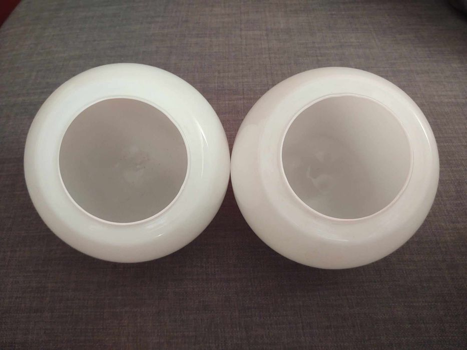 2 klosze szklane kule