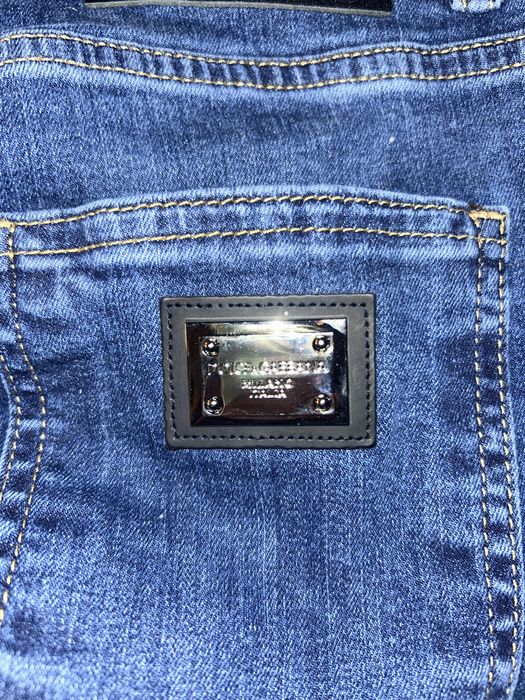 Spodnie jeansowe dzwony d&g nowe