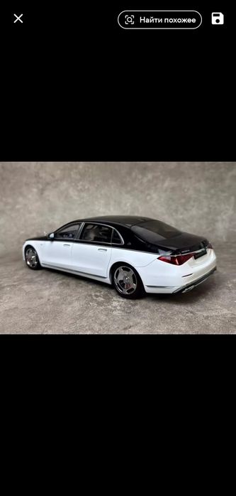 Almost real 1:18 mersedes maybach s-class s680