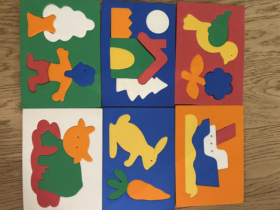Jogos e puzzles madeira