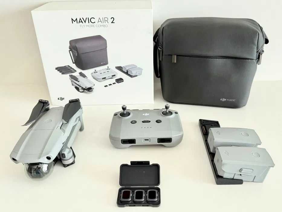 Drone DJI Mavic Air 2 Fly More Combo Marinha Grande • OLX.pt