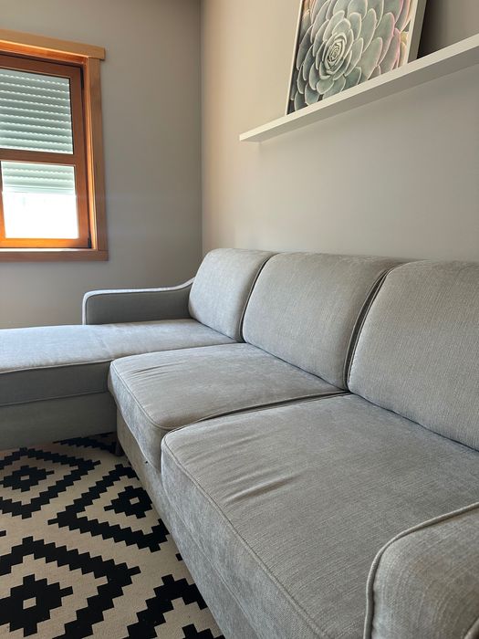 Sofá-Cama Cinza | Sala