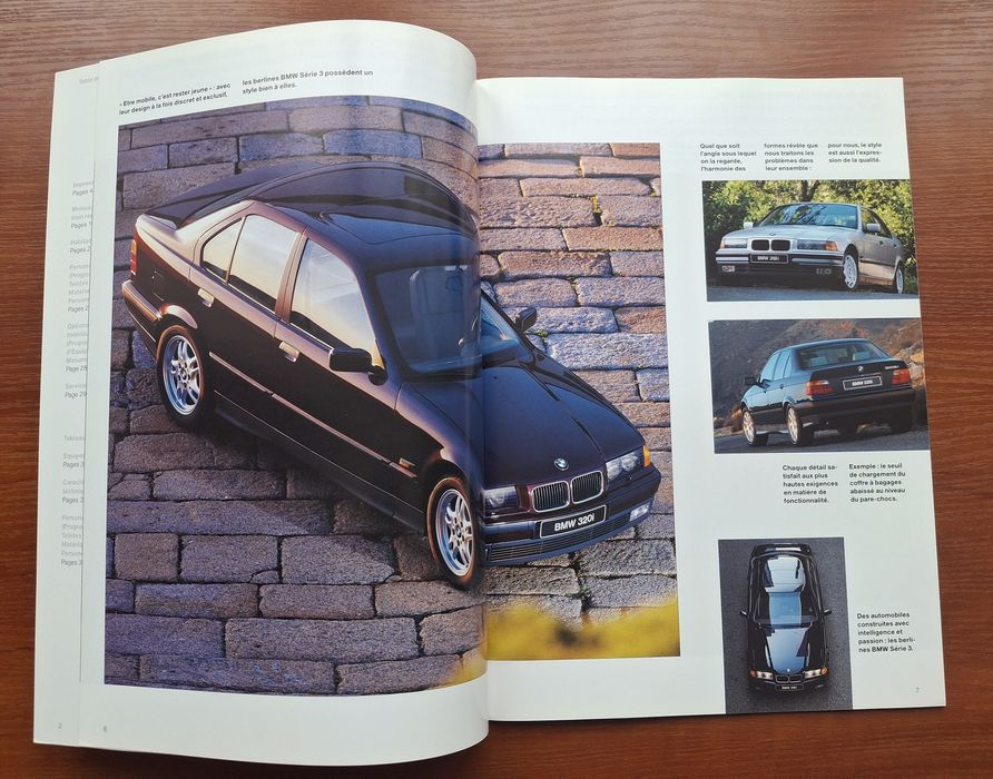 Рекламні брошури BMW E36