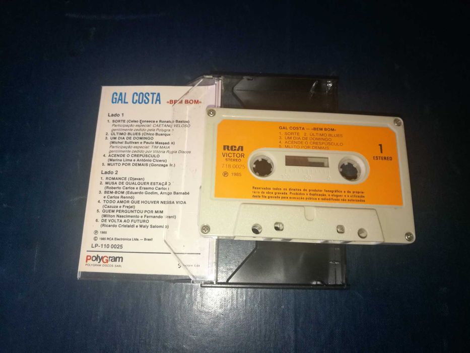 GAL COSTA  - Bem Bom  (Cassete)