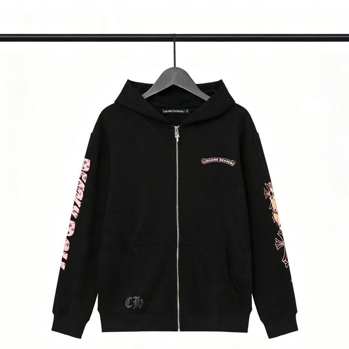 Chrome Hearts X Deadly Doll Zip Hoodie