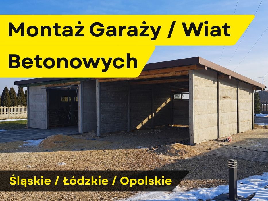 Garaże | Wiaty Betonowe - Ostatnie Wolne Terminy 2026