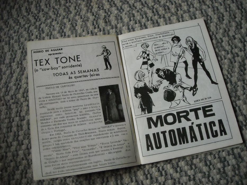 Banda desenhada antiga - 4 exemplares